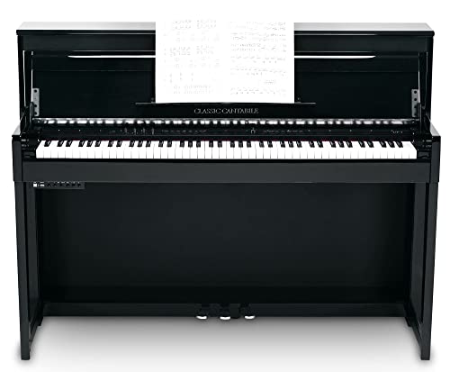 Classic Cantabile UP-1 SH Piano Droit Numérique – 88 Touches Clavier électronique à marteaux – Synthetiseur avec USB… - Les Beatles, Paul McCartney, John Lennon, RIngo Starr, George Harrison Classic Cantabile UP-1 SH Piano Droit Numérique - 88 Touches Clavier électronique à marteaux - Synthetiseur avec USB… – Image 3