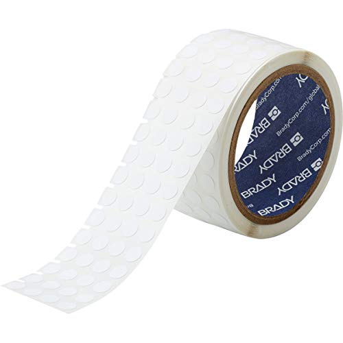 Étiquette Nylon Brady THT-143-499-3 en finition blanche mate, le standard de précision