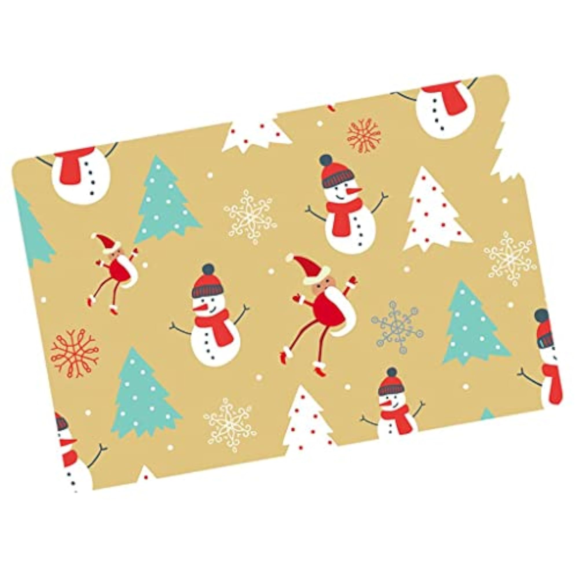 Nonslip Bathroom Mat, Rubber Floor Carpet, Christmas Decor