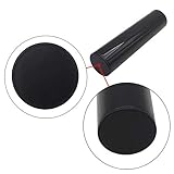 Generic Instrumento de Percusión Calidad Cilindro de Acero Inoxidable Agitador de para Rendimiento Profesional Negro 7,99 Pulgadas 1 Pieza (BLACK)