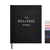And Per Se Wellness Journal, Self Care & Daily Journal for Women, Mental Health Planner with Habit Tracker, Diet & Goals, Undated, Gift-Ready (Black)