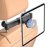 OHLPRO 2-Pack Magnetic Headrest Tablet Holder for Car Back Seat iPad Mount Compatible with Magsafe Phones Tablet iPad Pro Air Mini Galaxy Tab and Devices for Kids, Road Trip Essentials