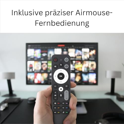 Orbsmart S89L Android 14 Mini PC | TV Box | 4K HDR | WiFi 6, Gigabit-LAN, Bluetooth 5.4 & Airmouse