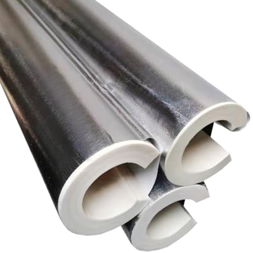 Aislamiento de Tuberías Flexible 27mm Papel de Aluminio