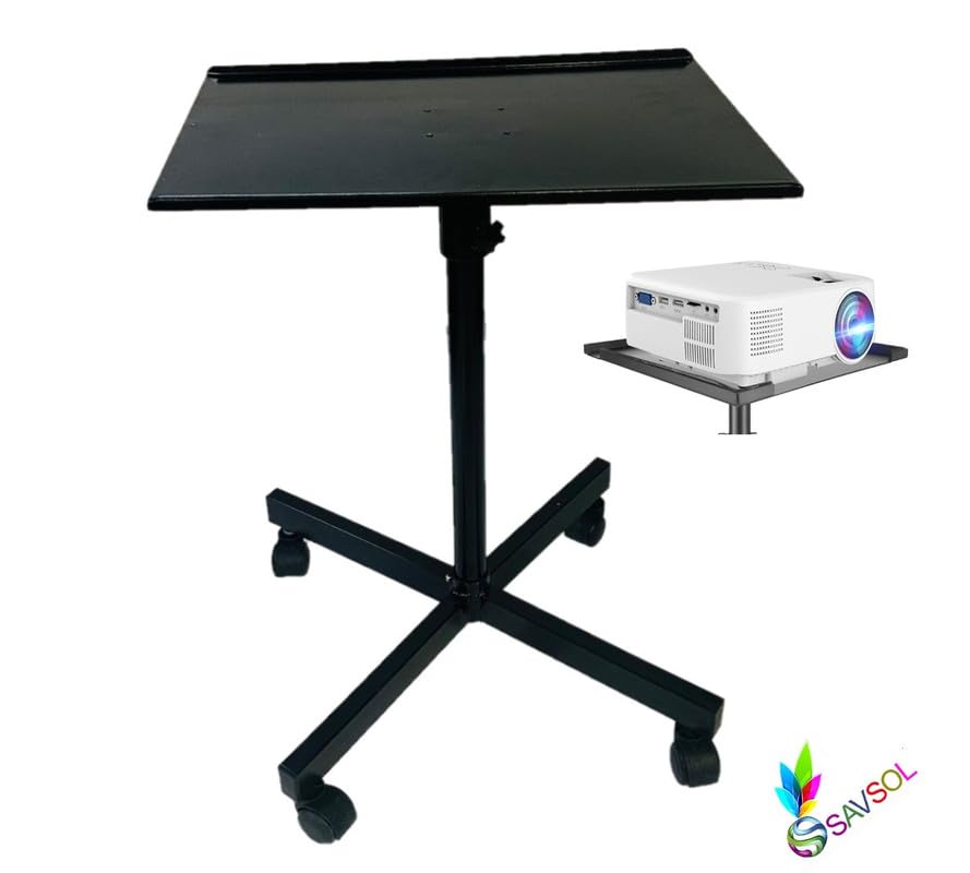 SAVSOL Multi-Purpose Projector Stand Laptop Tripod Stand Height 180 Degree Angles Adjustable with Heavy Duty Laptop Floor Stand for Indoor Outdoor Office, Home, Stage, Studio, DJ Racks#16 (B0CY2287T1) Amazon Price History, Amazon Price Tracker