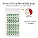 2026 Year Stickers, Doctor Stuff 2026 Chart Stickers, Safeguard Style Ringbook Sheets, Green Color Coded, USA Made Year Labels for End Tab File Folders, 270/Package, 3/4