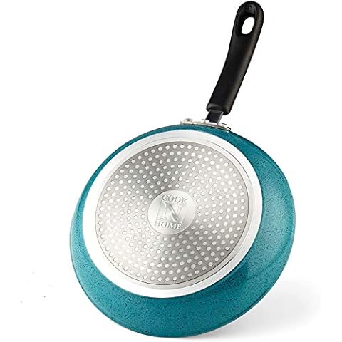 Cook N Home 02620 Nonstick Saute Fry Pan Bratpfannen-Set Cover