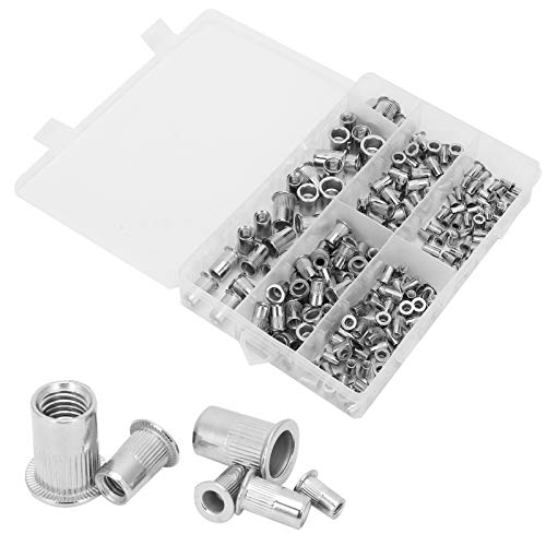 Rivet nut inox mixte 205pcs pour en finir avec les vis foirées sur vos fixations métalliques - 3