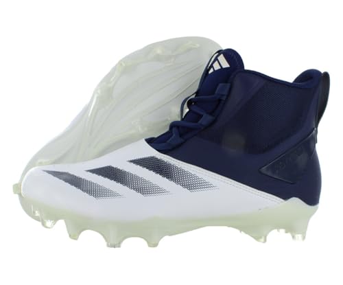 adidas Adizero Chaos Unisex Shoes Size 9, Color: Footwear White/Team Navy Blue/Footwear White