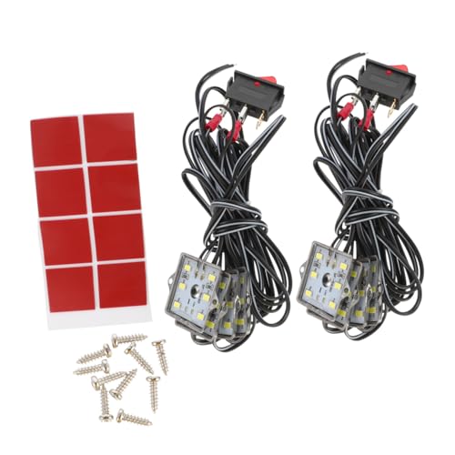 Kit éclairage LED étanche 6000k aluminium blanc froid benne pick-up bateau