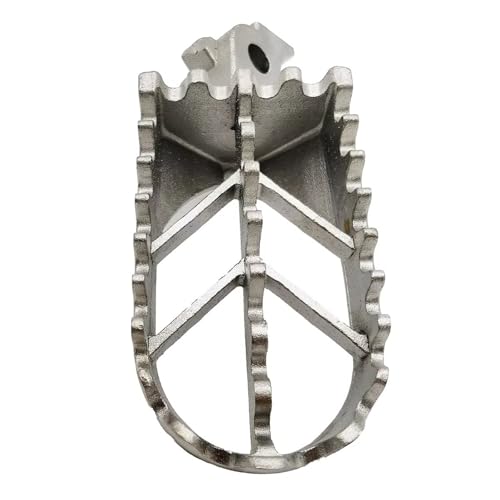 Repose-pieds TW200 PW50 en acier inoxydable robuste pour moto de terrain - 4