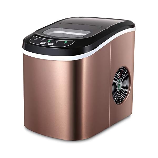 Northair Stainless Steel Portable Countertop Ice Maker with 26 lb