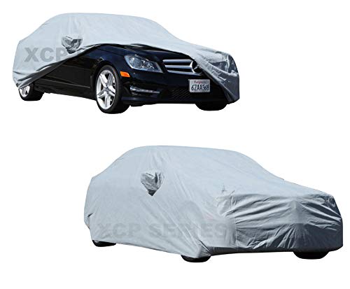 Mercedes S Class Breathable Indoor Outdoor Dust Cover Sedan Car Cover For 1990 ~ 2018 - 300Se 300Sel 300Sd 350Sd 350Sdl 420Sel 560Sel S320 S420 S500 S550 S600 S63 S65 Sedan (Space Gray) #TOP2