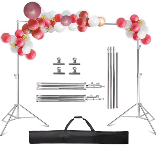 GSKAIWEN 9.2 X 10 FT Background Stainless Steel Heavy Duty Backdrop Stand