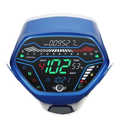 Compteur de vitesse universel moto pour remplacer un tableau de bord défectueux