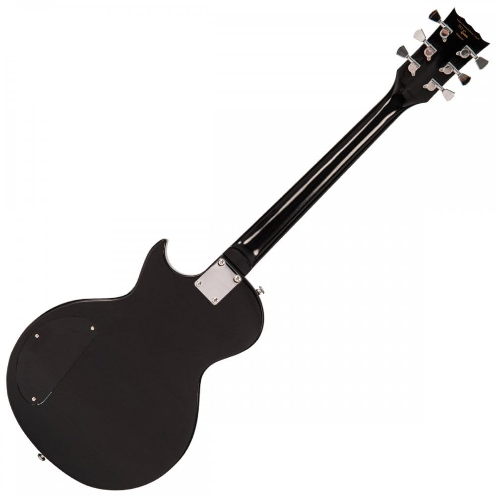 Encore Chitarra elettrica Blaster E90 - Nero lucido | Corpo e manico in mogano | Pickup a doppia bobina | Lezioni online incluse | Chitarra elettrica perfetta per principianti
