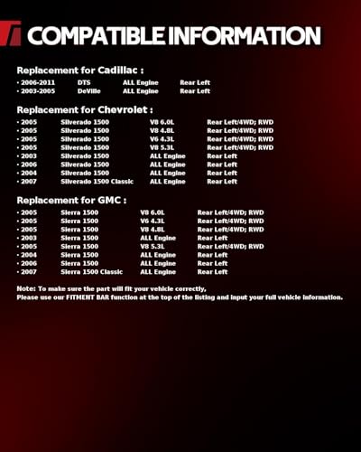 Image of Torchbeam Rear Brake Caliper Left for Chevrolet 2003-2004 2006 Silverado 1500, GMC 2003-2004 2006 Sierra 1500, Chevrolet 2005 Silverado 1500 5.3L, Rear Left Caliper Replace # 18B4854