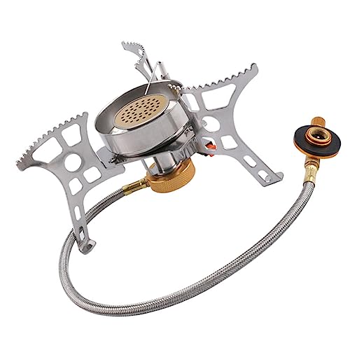 GOOHOCHY Professional Camping Stove Burner Windproof Design Mini Portable Cooking Burner