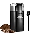 Gevi 150W Stainless Steel Blade Grinder for Coffee Espresso Latte Mochas, Noiseless Operation?Coffee Bean & Spice Grinder with 60g Large Grinding Capacity. GECGI140-U-2B