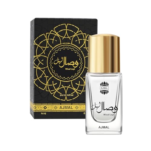 Image of Ajmal Wisal-Layl Long Lasting Perfume For Men & Women | Unisex Luxury Eau De Parfum |Premium Long Lasting Oriental Woody Musky Fragrance With Patchouli, Oud & Musk