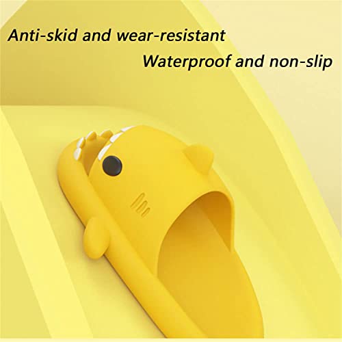 Sharky Chanclas, Cloud Shark Slides, 2023 Summer Anti-slip Unisex Cute Cartoon Shark Slippers Soft Beach Slippers4