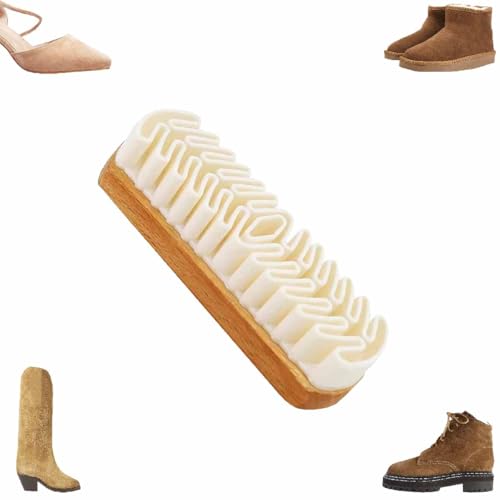 Cepillo Gamuza para Zapatos,Cepillos de Ante con Goma de borrar,Cuidado De Gamuza,Limpieza Suave,una Limpieza protegiendo Todos los cueros,para Limpiar Ante,Gamuza,Nobuk o Terciopelo (1 ud.)