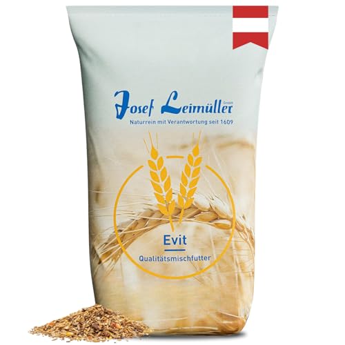 Leimüller Wildfutter 4 Der Klassiker 25 kg - Ganzjährige Ernährung universell - Futter für Rehe, Rotwild, Hirsche & Rehkitze