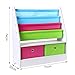 HOMFA Toy Storage Organizer Rack Kids Book Organizer Non-woven Fabric Storage Bin Bookcase Storage for Toddlers