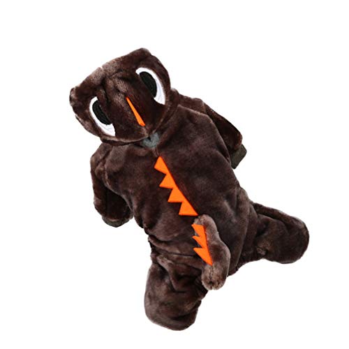 Popetpop Fantasia de Dinossauro Cinza Roupas Roupas de Inverno Jaqueta Inverno Roupas Roupas de Esti