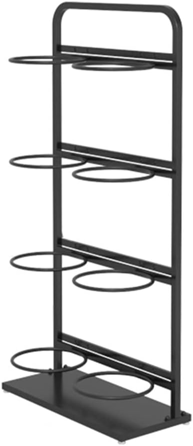 Vertical Basketball Storage Rack - Adjustable Sports Equipment Organizer for Hoops, Balls & More - Fits Basketball, Football, Volleyball - White, 50x20x145cm