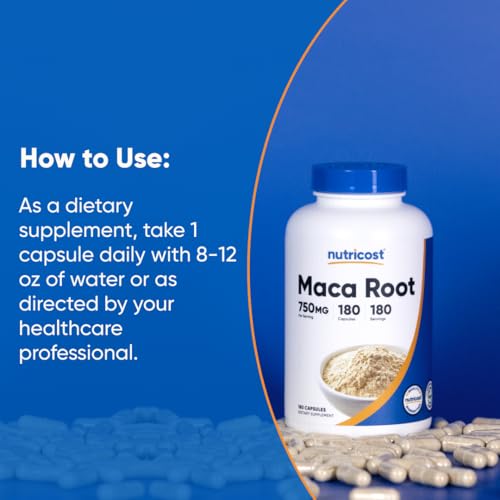 Nutricost Maca Root Capsules