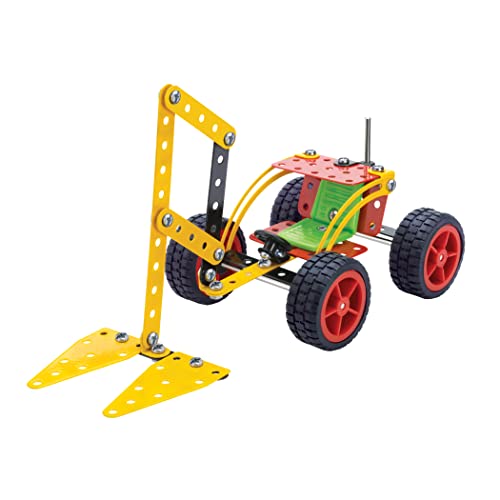 Image of TOYZTREND Toysbox MEC - O - Tec Set 2 Metal Construction Toy, Building Blocks, Educational Toys for 6+ yrs Boys and Girls, Multicolor