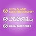 Purina Tidy Cats LightWeight With Glade Clean Blossoms Multi-Cat, Clumping, Low Dust, Scented Cat litter - 17 lb. Box