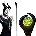 Halloween LED Böser Zauberer Zauberstab Glühender Stab Zauberer Zepter Cosplay Maskerade Zauberei Requisiten Spielzeug Maleficent Stab Zepter Licht Hexe Deluxe Prop