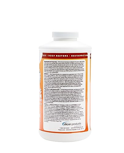 Image of Dicor RP-CRP-Q EPDM Rubber Roof Coating System - 1 Quart Roof Cleaner /Activator