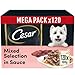 Price comparison product image Cesar Sauce Selection Adult Wet Dog Food Pouches Mixed in Gravy 120 x 100g