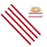 Haute résistance à la température : ces protections en silicone peuvent résister à des températures allant jusqu'à 230 °C, offrant une protection durable pour vos besoins culinaires et agissant comme une barrière fiable contre la chaleur du four, évitant ainsi les brûlures importantes à vos mains et bras lorsque vous atteignez le four.