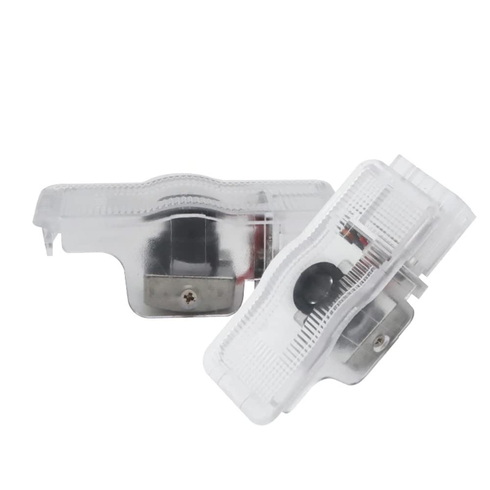 AMPACO 2 Pcs Car Projecteur De Logo, Pour Peugeot RCZ 2010 LED Voiture