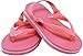 Cressi Baby Beach, Flip Flops mit Riemen, Flip Flops für Strand und Schwimmbad, Unisex, Unisex - Erwachsene, Rosa, 17/18