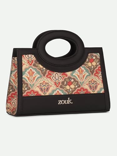 Image of ZOUK Zoe Sling Bag | Stylish Women's Crossbody Bags | Purse | Detachable Strap | Water-Resistant | Trendy Girls Side Bag | Compact & Chic