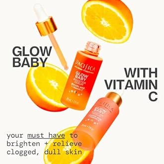 Pacifica Beauty Glow Baby Super Lit Booster Serum, Orange, 1 Fl Oz