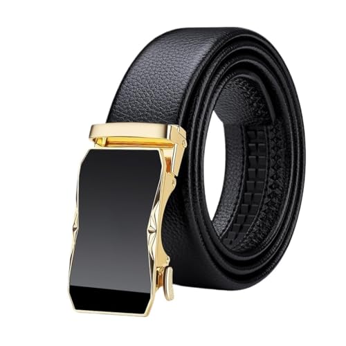 Men's Genuine Leather Cow Belt Men's Business Casual Pants Belt Belt Men's(105cm)