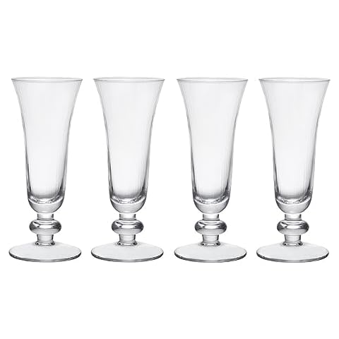 MIKASA Salerno Crystal Champagne Glass Set Cover