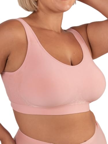 Image of SHAPERMINT Bralettes for Women with Support - Adjustable Wireless Support Bra, Full Coverage No Underwire Seamless Bra