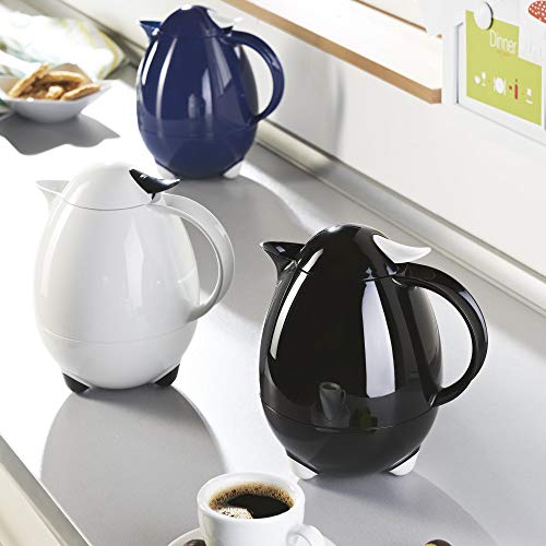 Leifheit Columbus Hot and Cold Beverage Insulated Carafe, Blue - Thumbnail 2