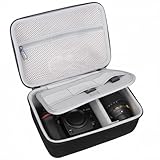 worfty Case for Nikon D7500/ D3100/ D3200/ D3400 Digital Camera,Lens, Memory Card,Card-reader,Charger,Battery,Mini camera tripod, Compact Camera Travel Carrying Organizer (Case Only)