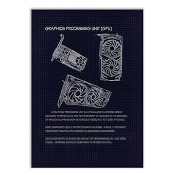 Placa Decorativa Gamer Placa De Vídeo Patente Pc Decoração Retro