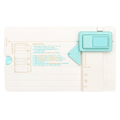 We R Memory Keepers Gift Bag Punch Board