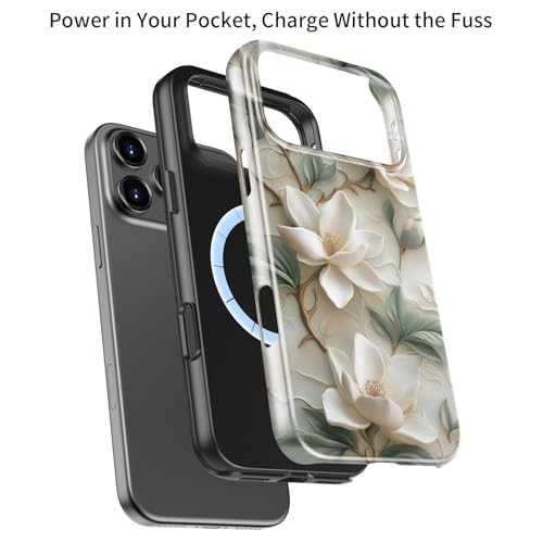 Coque iPhone 17 Pro Max fleurs magnifiques protégeant sans s'écailler