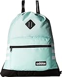 adidas Classic 3S Sackpack, Clear Mint, One Size